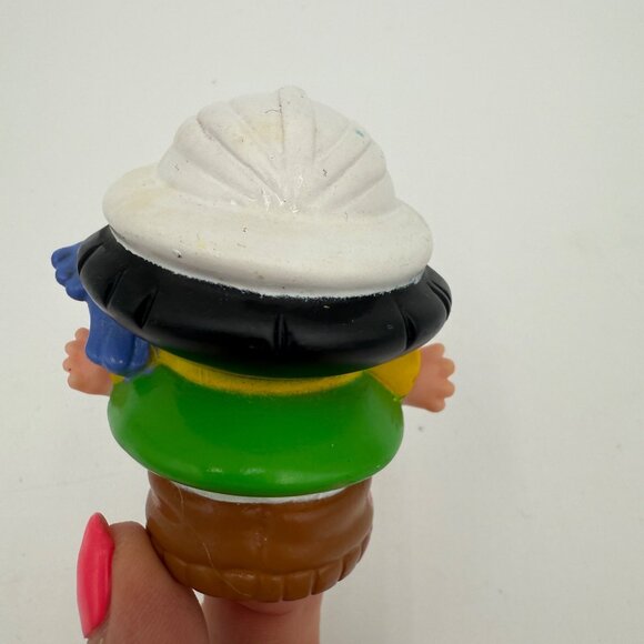 Vintage Fisher Price Little People Sonya Lee Safari Figure Zoo Keeper 2.5” tall - Picture 3 of 5